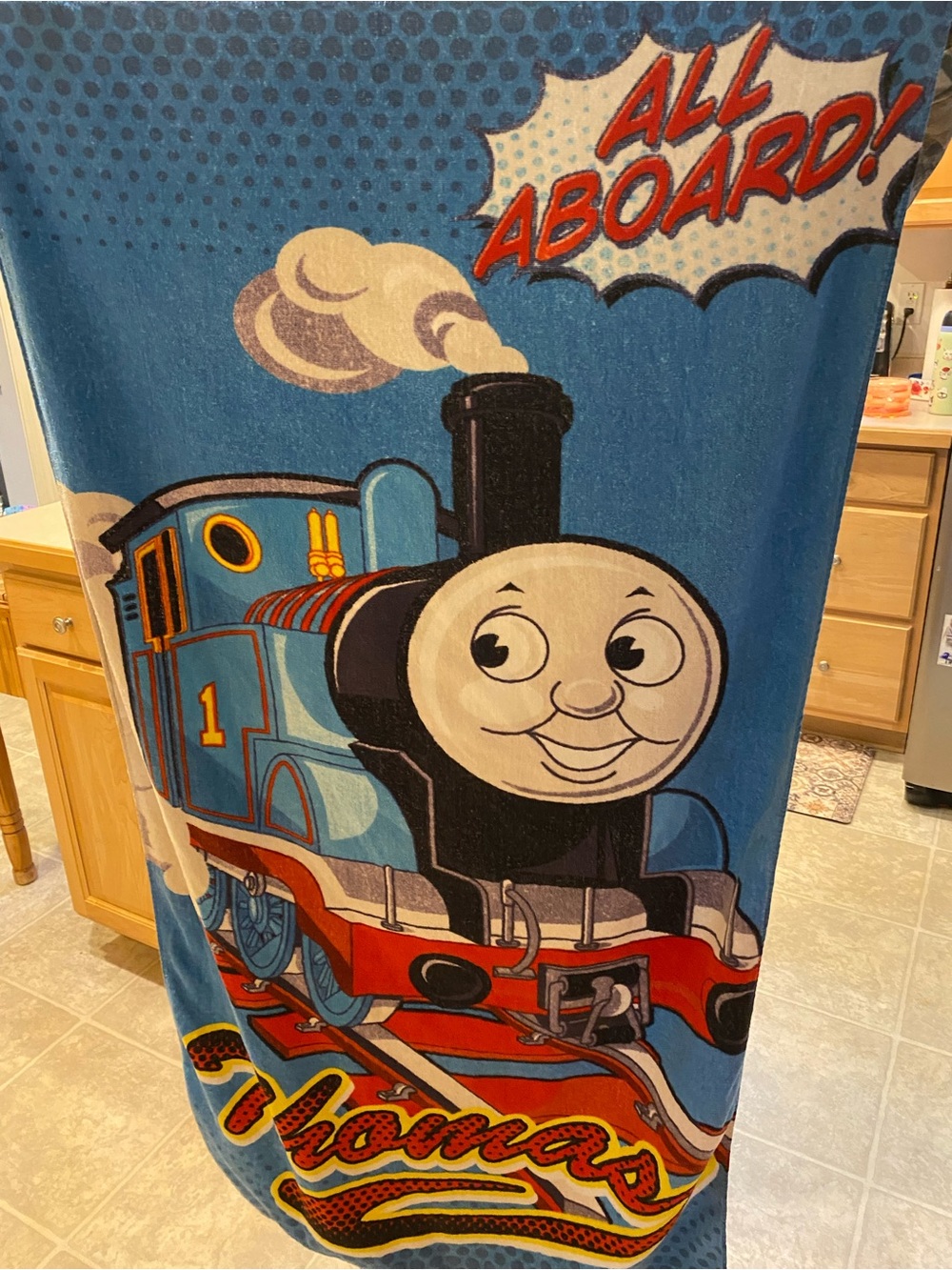 Thomas The Tank Engine Beach Towel Vintage